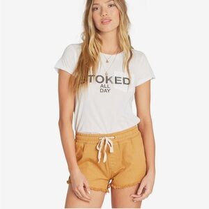 Billabong cropped cargo shorts